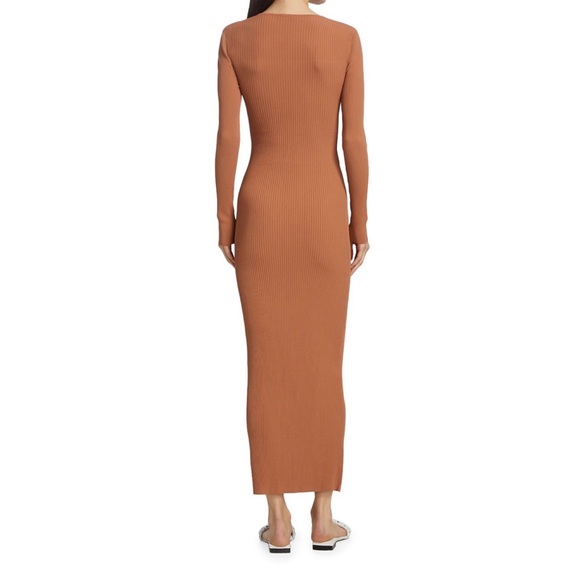 A.L.C. Madison Twist Cut-Out Maxi Dress NWT - Picture 6 of 8